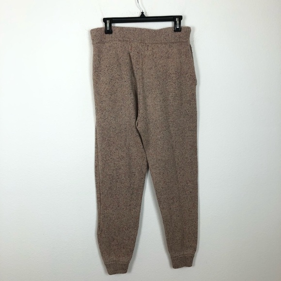 The Bright Side Pearl Malibu Leisure Sweater Knit Jogger Pants Tan Size Small - Picture 8 of 12